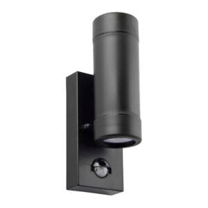 Saxby Lighting - Saxby Icarus PIR 2lt wall IP44 7W (81011)