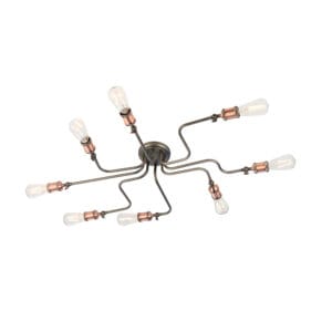 Endon Hal 8lt Semi Flush