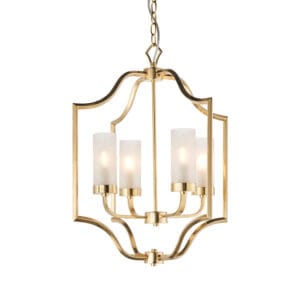 Ceiling Pendants - Endon Edrea 4lt Pendant (81914)