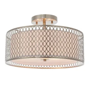 Ceiling Lighting - Endon Cordero 3lt Flush (81966)