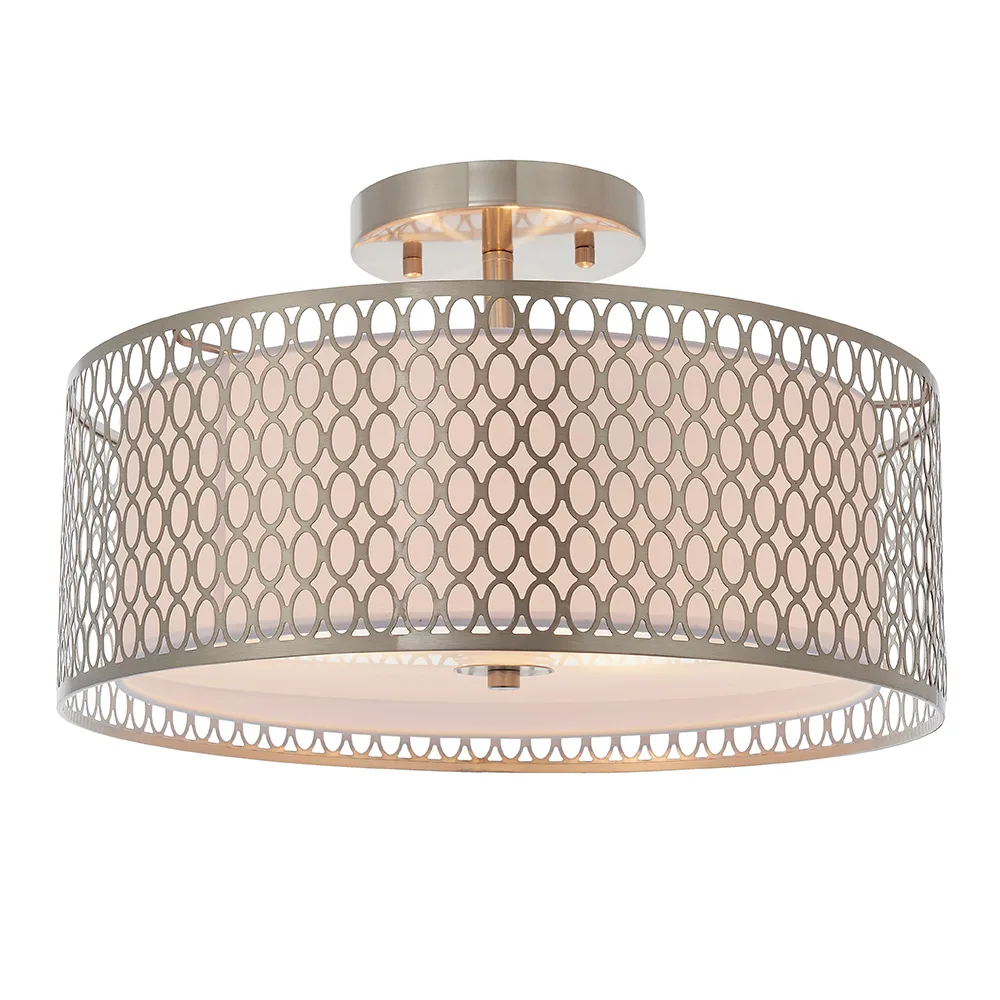 Ceiling Lighting - Endon Cordero 3lt Flush (81966)