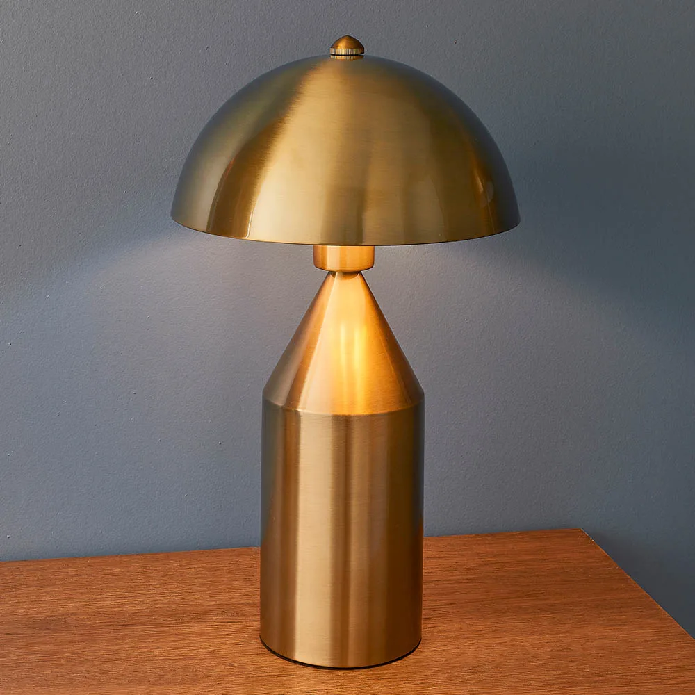 Table Lamps - Endon Nova Table (Brass) (90522) - View 2