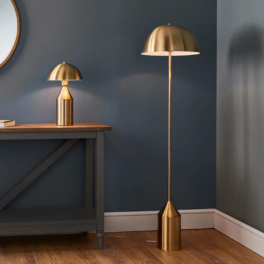 Table Lamps - Endon Nova Table (Brass) (90522) - View 3