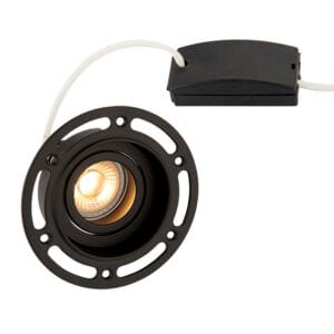 Accessories - Saxby Trimless Downlight round Black 50W (92538)
