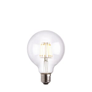 Endon E27 LED filament globe 95mm dia