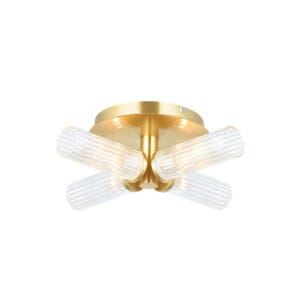 Bathroom Lighting - Endon Talo 4lt Semi Flush (96160)