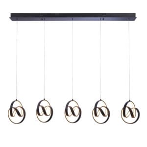 Endon Cosma 5lt Linear Pendant