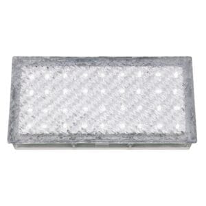 Searchlight Walkover Outdoor Recessed White Metal & Polycarbonate