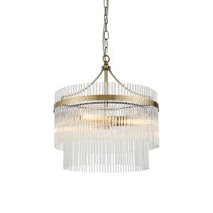Ceiling Pendants - Endon Marietta 3lt Pendant (99167)