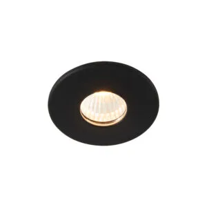 Integrated Downlights - Saxby LALO 3000K IP44 4W Black (99557)