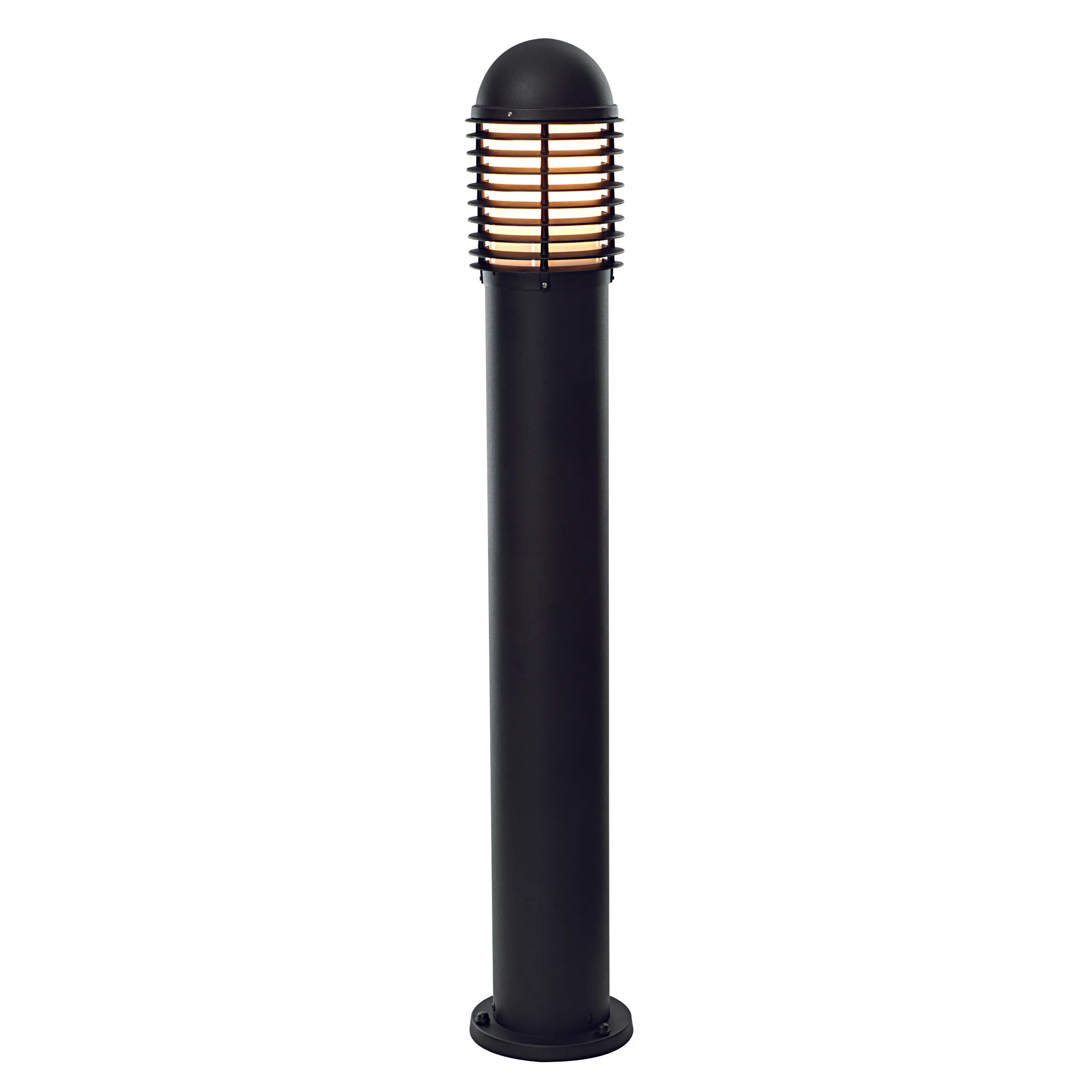 Bollards & Posts - Saxby Louvre bollard IP44 15W (CH200E27BK)
