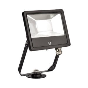 Collingwood FL02 20W CCT Floodlight Black/White/Anthracite PIR Option - No, Black