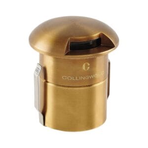 Ground & Drive Over - Collingwood GL100AX1X30 Up to 2W 14lm mini domed antique brass marker light (GL100AX1X30)