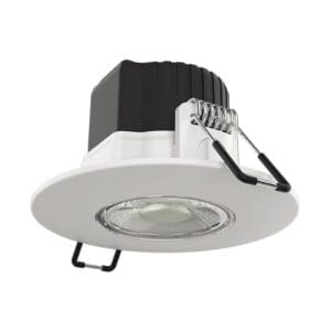Integrated Downlights - Collingwood H2EXT1W IP65 (above+below) downlight suitable for installing outdoor in building soffits and canopies (H2EXT1W)
