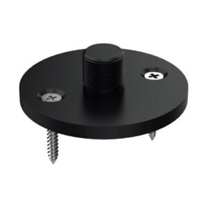 Spike Lighting - Collingwood SPYBASEB Spydra Base Plate for surface mounting Black (SPYBASEB)