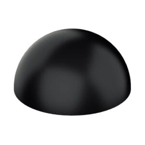 Spike Lighting - Collingwood SPYDCOVB Spydra Domed Cover Round Black (SPYDCOVB)