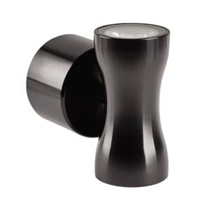 Collingwood WL070BNBM40 Black straight to mains high output LED wall light