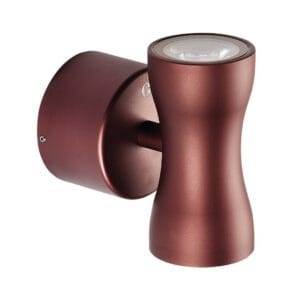 Collingwood WL070ZNBM30 Bronze straight to mains high output LED wall light