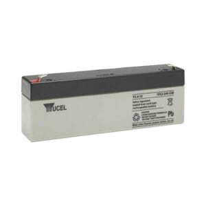 Yucel 12v 2.1ah Back Up Battery for Alarm Control Panels (Grey)