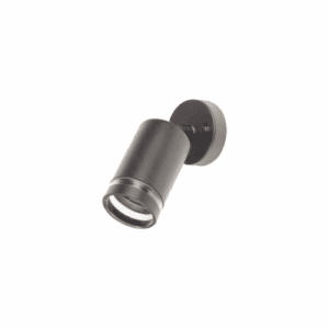Spotlights - Integral Outdoor Stainless Steel Adjustable Wall Spotlight Light IP65 1Xgu10 Anthracite Grey (ILDED063)