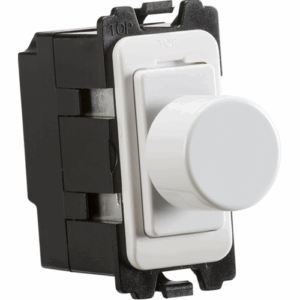 Curved Edge - Knightsbridge White 6A 2-way Dummy Dimmer Switch Module (CUGMDS)