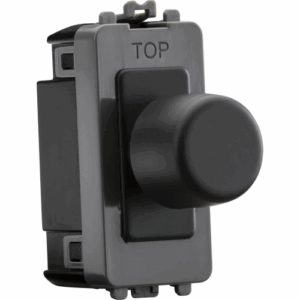 Grid Wiring Accessories - Knightsbridge Anthracite 2-way 10-150W (5-150W LED) Intelligent Dimmer (GDM150IAT)