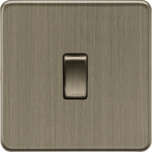 ML Accessories - Knightsbridge Antique Brass 10AX Intermediate Switch (SF1200AB)