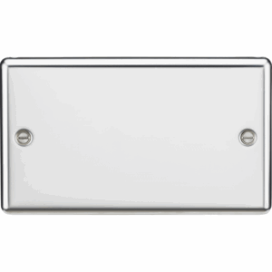 ML Accessories - Knightsbridge Polished Chrome 2G Blanking Plate (CL86PC)