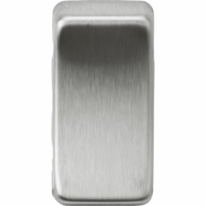 Grid Wiring Accessories - Knightsbridge Brushed Chrome Switch cover (GDBLANKBC)
