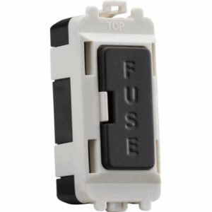 Grid Wiring Accessories - Knightsbridge Anthracite 13A fused module (GDM011AT)