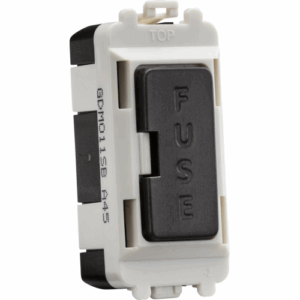 Grid Wiring Accessories - Knightsbridge Smoked Bronze 13A fused module (GDM011SB)