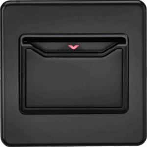 ML Accessories - Knightsbridge Anthracite 32A 1G Key Card Switch (SFCARDAT)