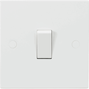 ML Accessories - Knightsbridge White 10AX 1G Intermediate Switch (SN1200)