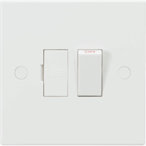 ML Accessories - Knightsbridge White 13A Switched Fused Spur Unit (SN6300)