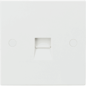 ML Accessories - Knightsbridge White Telephone Master Socket (SN7300)