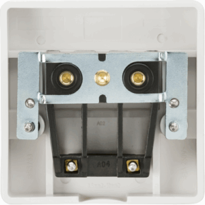 ML Accessories - Knightsbridge White 45A Cooker Connection Unit (SN8340)
