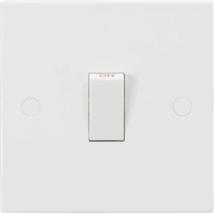 ML Accessories - Knightsbridge White 20A 1G DP Switch (SN8341)