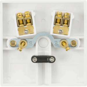 ML Accessories - Knightsbridge White 20A Flex Outlet Plate (SN8342)