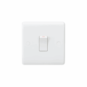 Curved Edge - Knightsbridge White 20A DP Switch (CU8341)