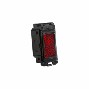 Curved Edge - Knightsbridge White Grid Indicator Module Red (CUGM13)