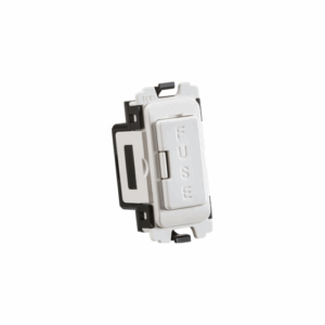 Curved Edge - Knightsbridge White 13A Fuse Holder Module (CUGM15)
