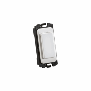 Curved Edge - Knightsbridge White Grid Blanking Module (CUGM17)