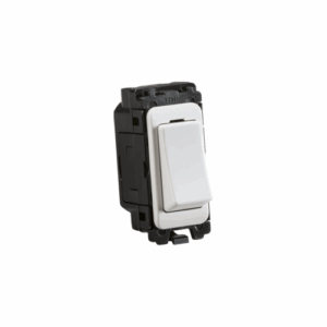 Curved Edge - Knightsbridge White 20AX 2-way SP Switch Module (CUGM2)