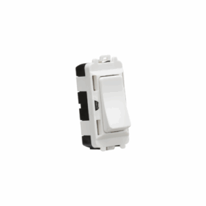Grid Wiring Accessories - Knightsbridge White 20AX intermediate module (GDM005U)