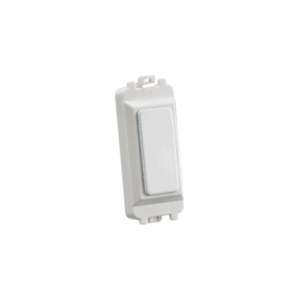 Grid Wiring Accessories - Knightsbridge Matt White Blank grid module (GDM013MW)