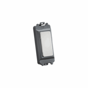 Grid Wiring Accessories - Knightsbridge Polished Chrome Blank grid module (GDM013PC)