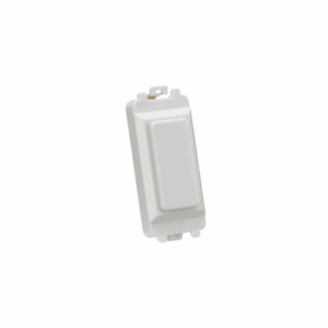 Grid Wiring Accessories - Knightsbridge White Blank grid module (GDM013U)
