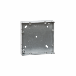 Grid Wiring Accessories - Knightsbridge 6-8G 35mm galvanised (Steel) box (GDSG68G)
