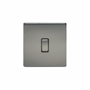 ML Accessories - Knightsbridge Black Nickel 20A 1G DP Switch (SF8341BN)