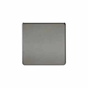 ML Accessories - Knightsbridge Black Nickel 1G Blanking Plate (SF8350BN)